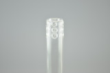 MIO - Glass on Glass Downstem w/ 12-hole Diffusion - 18mm to 14mm (Pick Your Length)