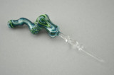 ORIAN - Color Worked Spoon Pipe Dabber #1