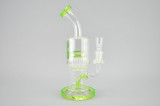 AFM - 4-Slit to 11-Arm Tree Bubbler w/ 14mm Female Joint & Slide - Slyme