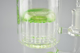 AFM - 4-Slit to 11-Arm Tree Bubbler w/ 14mm Female Joint & Slide - Slyme