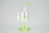 AFM - 4-Slit to 11-Arm Tree Bubbler w/ 14mm Female Joint & Slide - Slyme