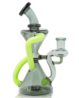 MAV - Hourglass Recycler Rig w/ 14mm Female Joint & Slide - Slyme