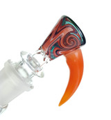 OJ - 14" Heady Beaker Bong w/ Matching Ice-Pinch Slide - #3
