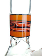 OJ - 14" Heady Beaker Bong w/ Matching Ice-Pinch Slide - #3