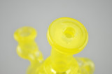 EL CHAPO - Double Uptake Klein Recycler w/ 2-hole Perc & 14mm Female Joint - Lemon Slyme