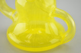 EL CHAPO - Double Uptake Klein Recycler w/ 2-hole Perc & 14mm Female Joint - Lemon Slyme