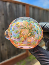 MICHAEL CROUCH - Fume Twist and Dots Dry Pipe Spoon - #2