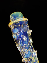 BOB SNODGRASS - "Top Hat Skull" Chillum Dry Pipe