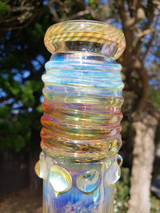 KILLMAN - Heady Fume Work Beaker Bong w/ 14mm Downstem and Slide - #1
