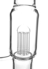 OJ - Showercap to 8-Arm Tree Tube w/ 18mm Female Joint & Slide - Clear