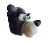CAL SMITH - Animal Head Glass Pendant - Black Bear #2