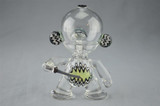 D-ROCK - Wig-Wag Munny Man Vapor Rig w/ 14mm Dome, Sword Dabber, and Fixed 2-Hole Diffy
