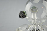 D-ROCK - Wig-Wag Munny Man Vapor Rig w/ 14mm Dome, Sword Dabber, and Fixed 2-Hole Diffy