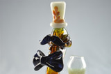 ELBO/SAKI Collab - 14mm Dino Vapor Rig w/ Stach, BowTie, and Top Hat Dabber (3 of 4)
