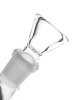 DESIGNER SCI - 15" Collins Beaker Bong w/ Bottom Grid Pyramid Perc & 18mm Slide