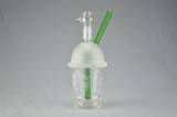 EVOL - Dabuccino "Starbucks Style" Cup Vapor Rig w/ Fixed 14mm 2-Hole Diffy & Dome