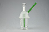 EVOL - Dabuccino "Starbucks Style" Cup Vapor Rig w/ Fixed 14mm 2-Hole Diffy & Dome