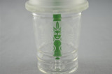 EVOL - Dabuccino "Starbucks Style" Cup Vapor Rig w/ Fixed 14mm 2-Hole Diffy & Dome