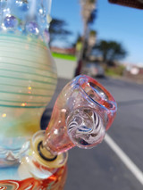 JEROME BAKER DESIGNS - 50mm Mothership "Old School JBD" Water Pipe - Purple Rainbow