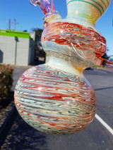 JEROME BAKER DESIGNS - 50mm Mothership "Old School JBD" Water Pipe - Purple Rainbow
