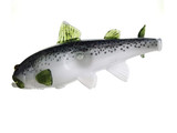 TRAPPER STUDIO - Sandblasted Steelhead Fish Dry Pipe
