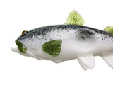 TRAPPER STUDIO - Sandblasted Steelhead Fish Dry Pipe
