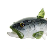 TRAPPER STUDIO - Sandblasted Steelhead Fish Dry Pipe