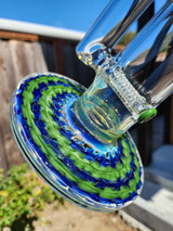 ASHME - 44mm Wrap n' Rake Gridline Tube  - Blue / Green