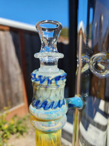 ASHME - 44mm Wrap n' Rake Gridline Tube  - Blue Honey / Blue