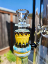 ASHME - 44mm Wrap n' Rake Gridline Tube  - Black / Yellow