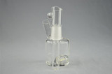 HAMM'S WATERWORKS - Tiny Twisted Square "Exo" Diffy Vapor Rig - Black/Yellow