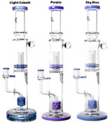 GREEN BEAR - Double Sprocket Tube w/ 14mm Female Joint & Slide (Pick a Color) GREEN BEAR - Double Sprocket Tube w/ 14mm Female Joint & Slide (Pick a Color)