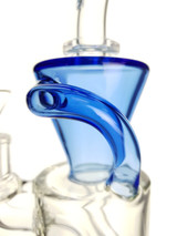 AFM - Gridline Klein Recycler Rig w/ 14mm Slide - Blue