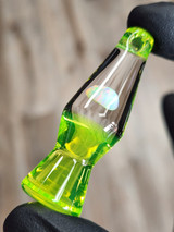 OOPAZI - Lava Lamp Glass Pendant w/ Gibson Opal - Ion (UV Reactive) #1