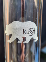 KUSH SCIENTIFIC - Type2 Gridded Puckline Tube w/ 18mm Joint & Slide - Fumed #1