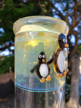 KUSH SCIENTIFIC - Type1 Gridded Puckline Tube w/ 18mm Slide - Penguin Fam