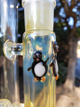 KUSH SCIENTIFIC - Type1 Gridded Puckline Tube w/ 18mm Slide - Penguin Fam