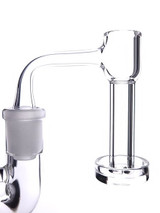 QUARTZ TECH - Terp Slurper Quartz Banger w/ Long Barrel (Pick Joint Size)