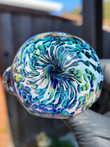 MICHAEL CROUCH - Double Fumed and Dotted Dry Pipe Spoon - #5