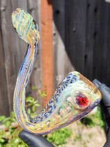 MICHAEL CROUCH - Fully Worked Inside Out Dry Sherlock Pipe - #5