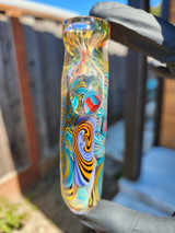 MICHAEL CROUCH - Full Chaos Heady Chillum Pipe - #3