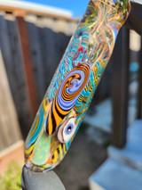 MICHAEL CROUCH - Full Chaos Heady Chillum Pipe - #3