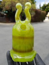 DREWBIE  - Sluggo Dab Rig w/ 10mm Female Joint - Dark Lime Drop