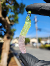 EMPERIAL - Sour Worm Glass Pendant - #10