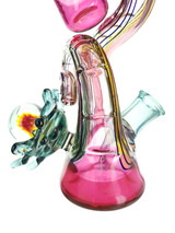 NIKO CRAY x SLUM GOLD x SKI MASK x EASE - Robot Snake Dab Rig w/ 14mm Female Joint