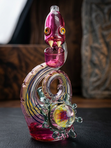 NIKO CRAY x SLUM GOLD x SKI MASK x EASE - Robot Snake Dab Rig w/ 14mm Female Joint