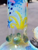 JEROME BAKER DESIGNS - 38mm "Scenery" Double Bubble Water Pipe - #3