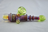 SLINGER - Dry Jammer Pipe w/ Sandblasted Work & Fume Honeycomb MIB - #2