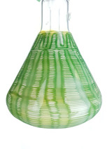 HVY GLASS  - Wrap n' Rake Beaker Bubbler - #1