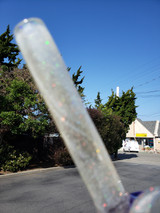 HULA - Heady Cup Dab Rig - Rose Water / Crushed Opal